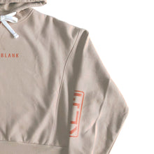 Load image into Gallery viewer, Desert Beige Fleece Crop Hoodie | ISAIDBLANK Logo crop hoodie