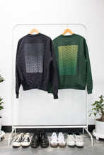 Load image into Gallery viewer, Green Gradient Graphic Sweatshirts | 100% USA Cotton Sweatshirts | Seoul (Soul) Sweatshirts
